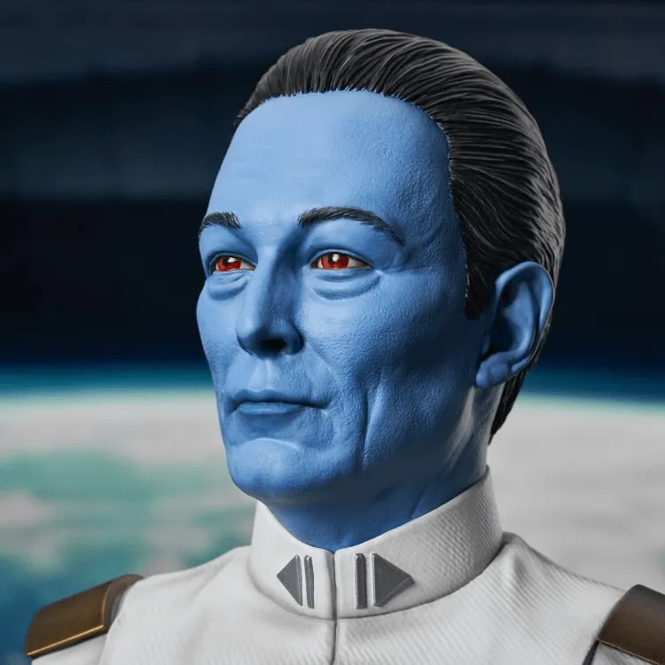 Star Wars : Ahsoka (TV) - Grand Admiral Thrawn 1:2 Scale Bust - Image 7