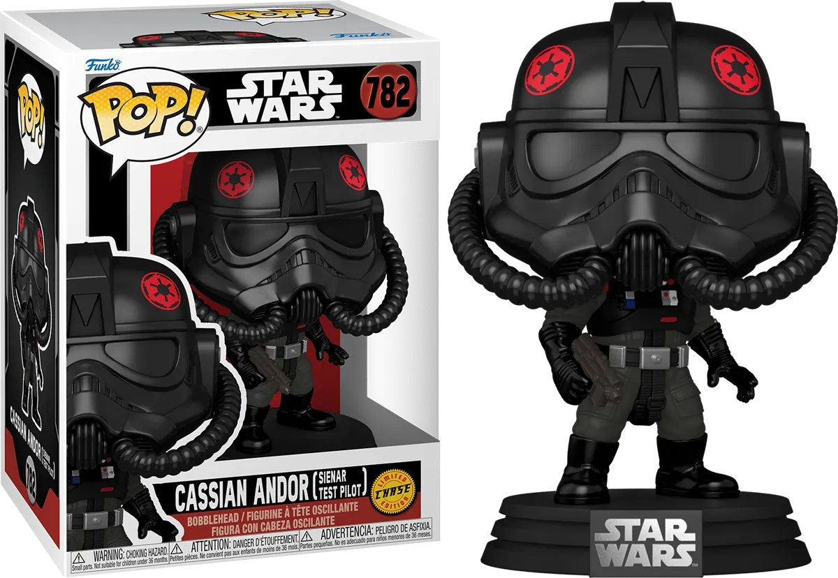 Star Wars: Andor - Cassian Andor (Sienar Test Pilot) Pop! Vinyl - Chase Bundle