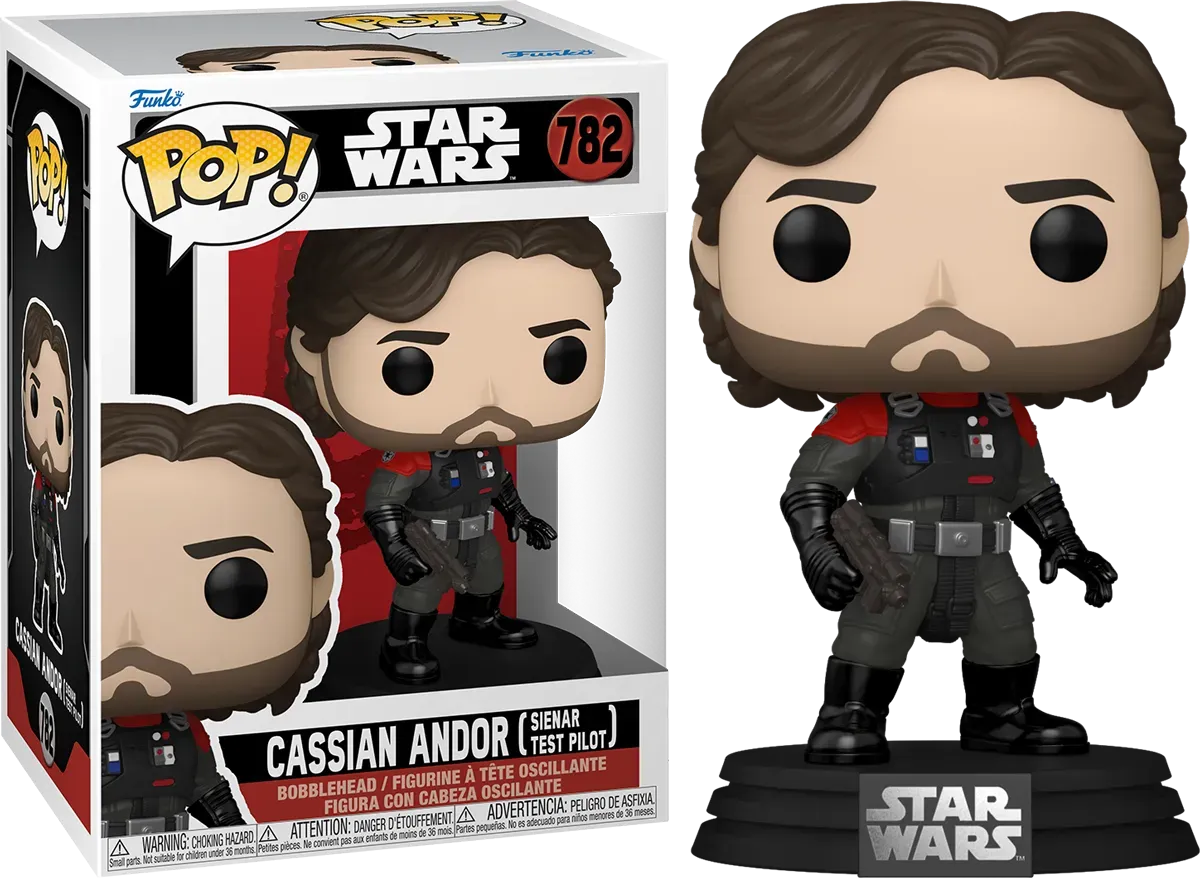 Star Wars: Andor - Cassian Andor (Sienar Test Pilot) Pop! Vinyl - Chase Bundle - Image 2