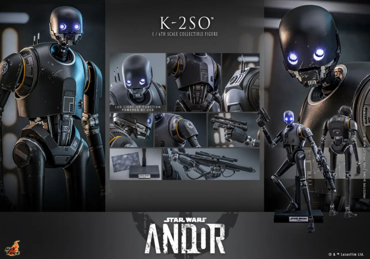 Star Wars: Andor - K-2SO 1:6 Scale Collectable Action Figure - Image 10