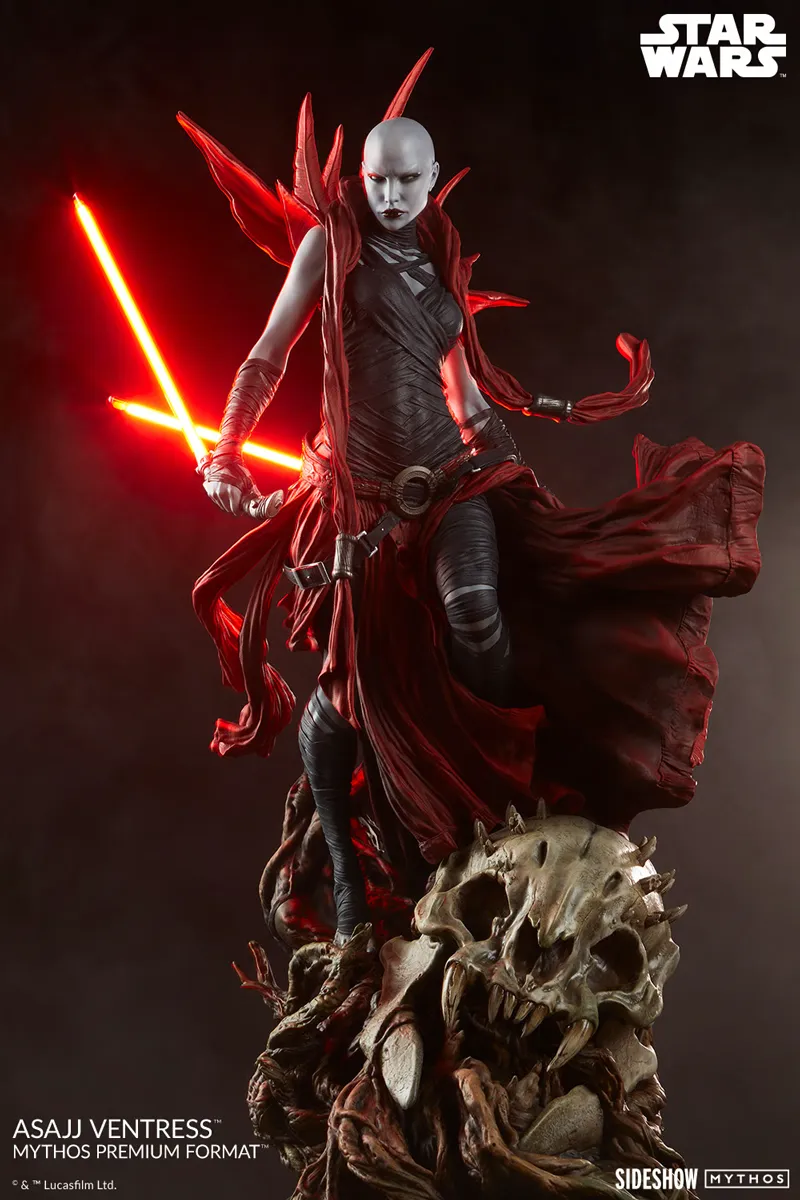 Star Wars - Asajj Ventress Premium Format Statue - Image 3