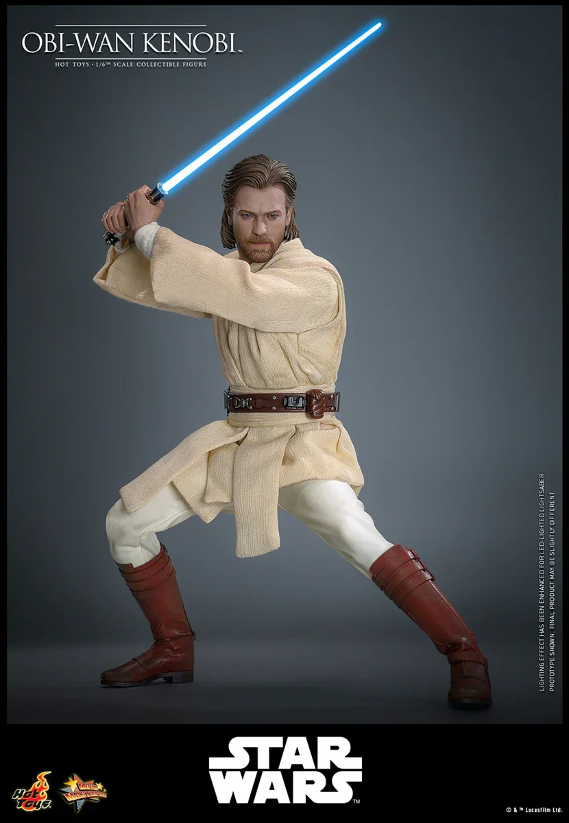 Star Wars: Attack of the Clones - Obi-Wan Kenobi 1:6 Scale Collectable Action Figure - Image 3