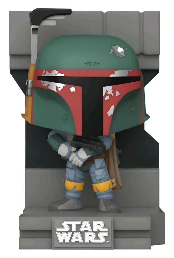 Star Wars - Boba Fett Metallic US Exclusive Pop! Deluxe Diorama [RS] - Image 2