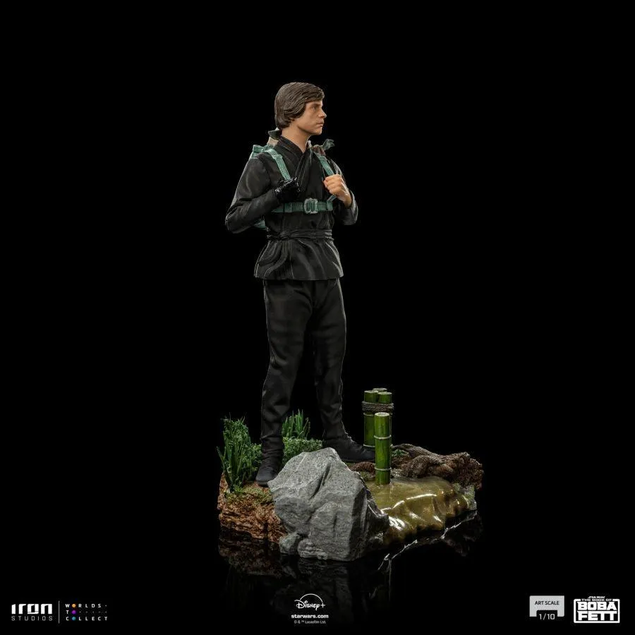 Star Wars: Book of Boba Fett - Luke and Grogu Training 1:10 Scale Statue - Image 4