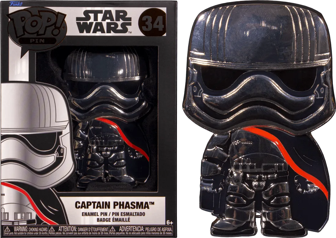 Star Wars - Captain Phasma Pop! Enamel Pin