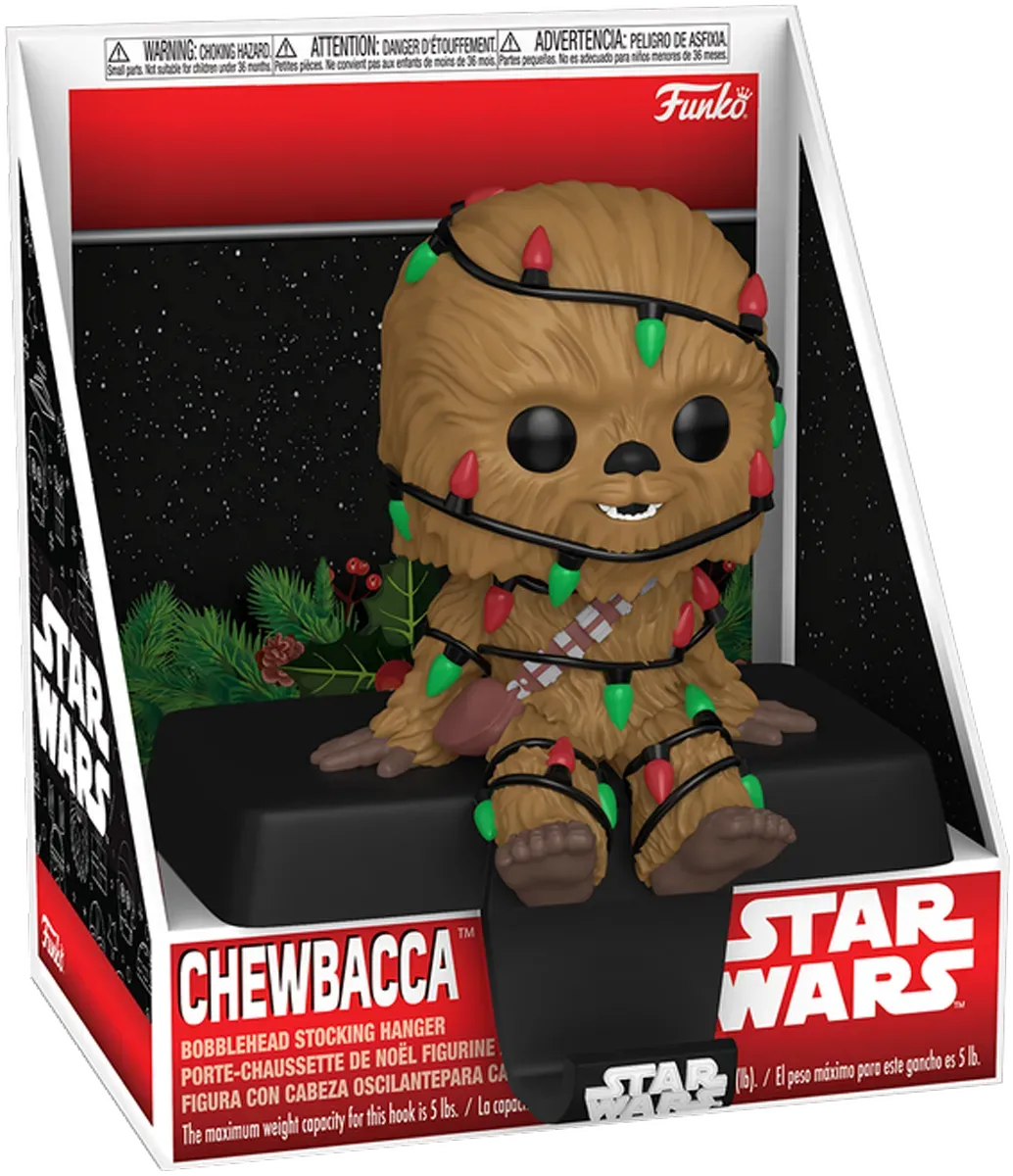 Star Wars -Chewie Pop! Edge-Sitter Stocking Hanger - Image 3