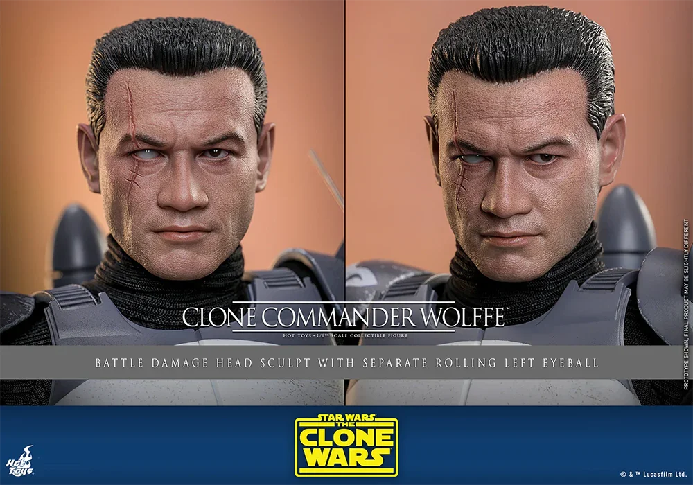 Star Wars - Clone Commander Wolffe 1:6 Scale Collectable Action Figure - Image 13