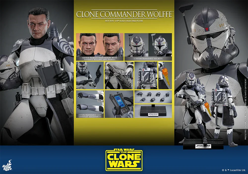 Star Wars - Clone Commander Wolffe 1:6 Scale Collectable Action Figure - Image 15