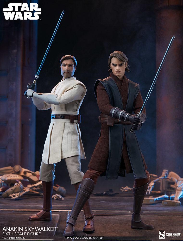 Star Wars: Clone Wars - Anakin Skywalker 1:6 Scale 12" Action Figure - Image 17