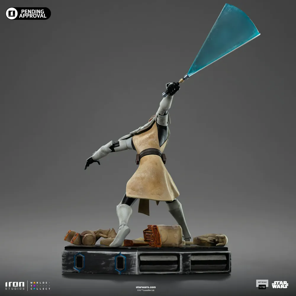 Star Wars: Clone Wars - Obi-Wan Kenobi 1:10 Scale Statue - Image 10