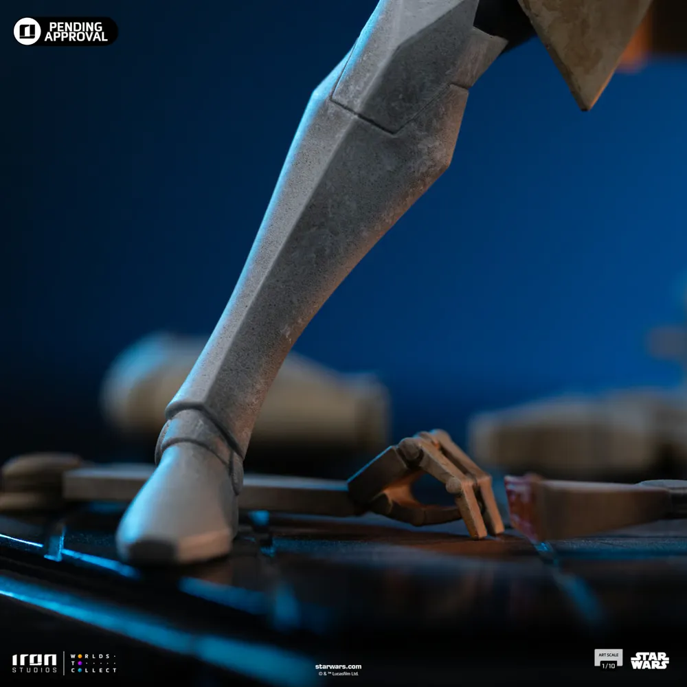 Star Wars: Clone Wars - Obi-Wan Kenobi 1:10 Scale Statue - Image 11