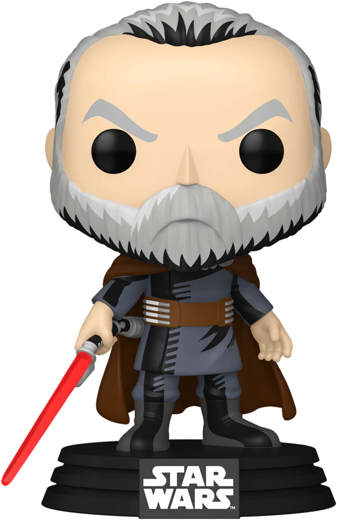 Star Wars - Count Dooku (Retro) Pop! Vinyl - Image 2