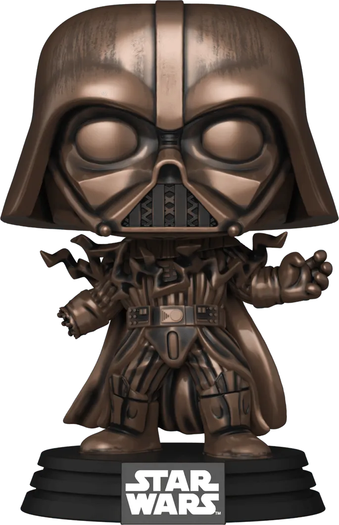 Star Wars - Darth Vader Bronze Metallic Pop! Vinyl [RS] - Image 2