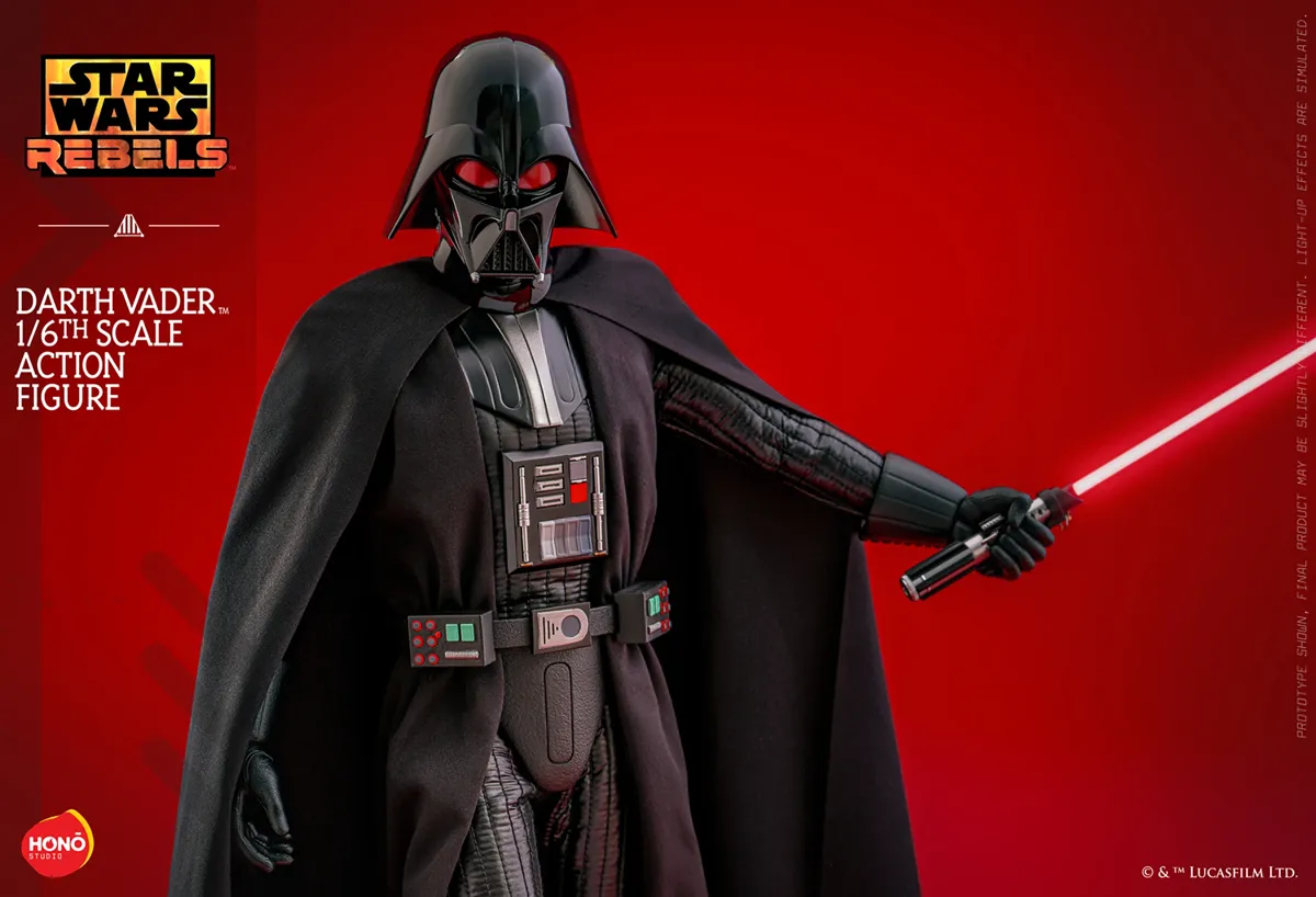 Star Wars: Rebels - Darth Vader (HONO Studios) 1:6 Scale Collectable Action Figure - Image 15
