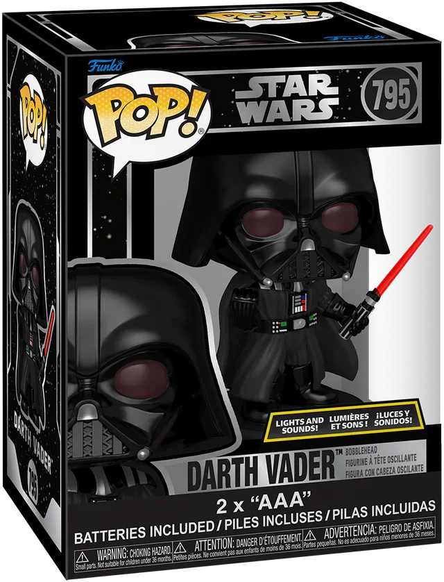 Star Wars - Darth Vader (Light Up) 6" Pop! Vinyl - Image 4