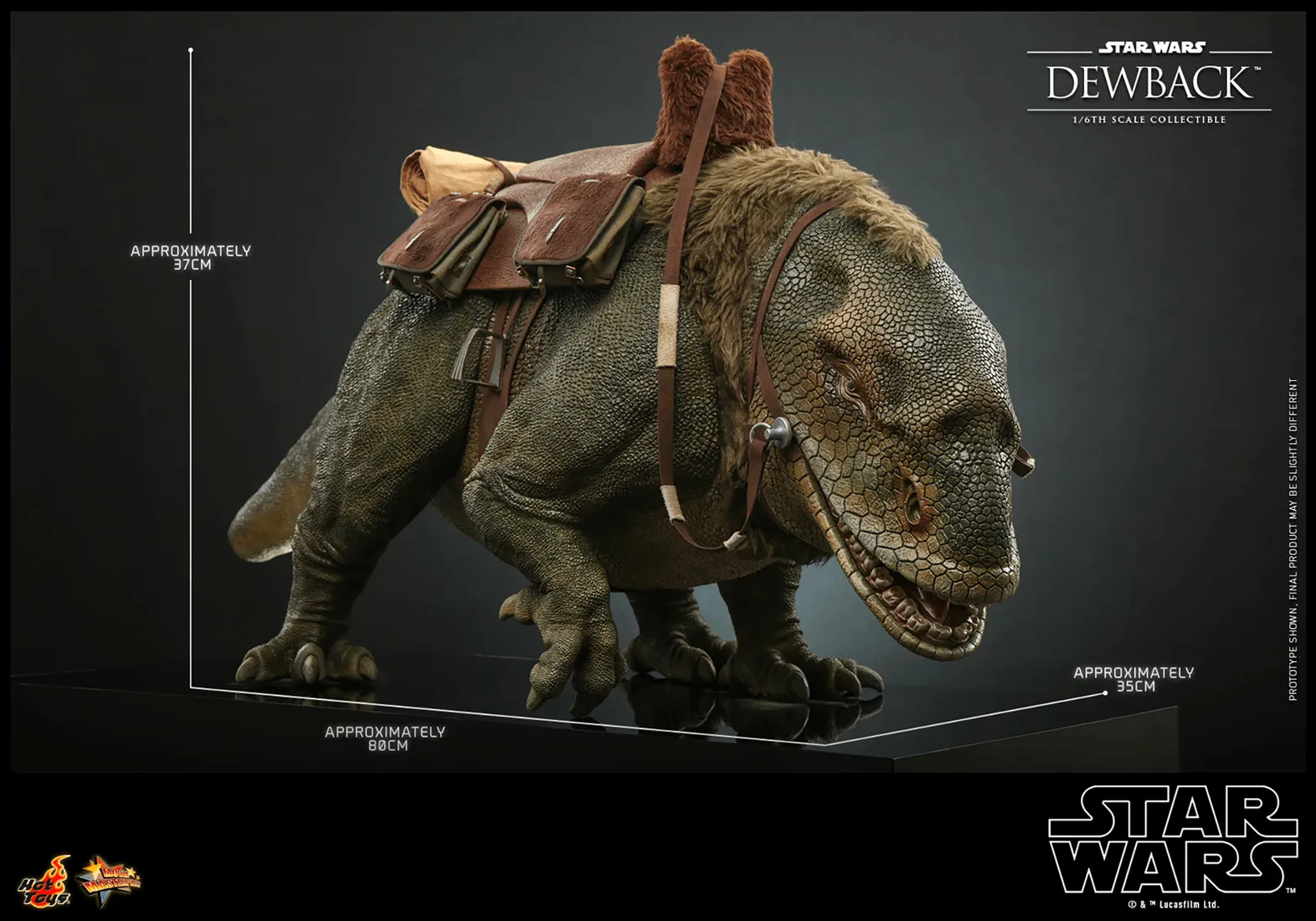 Star Wars - Dewback 1:6 Scale Collectable Figure - Image 2