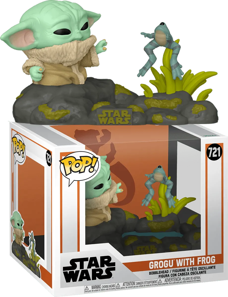 Star Wars - Din Grogu with Frog Pop! Deluxe