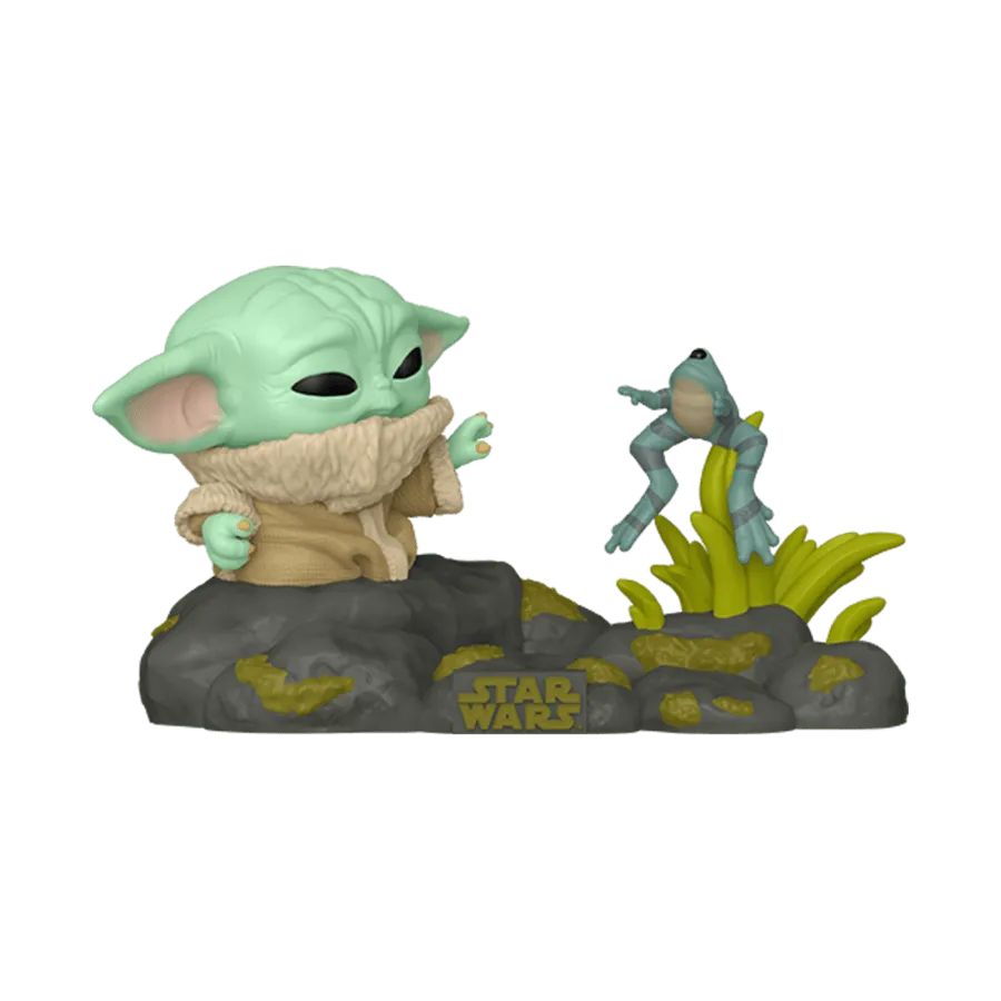 Star Wars - Din Grogu with Frog Pop! Deluxe - Image 2