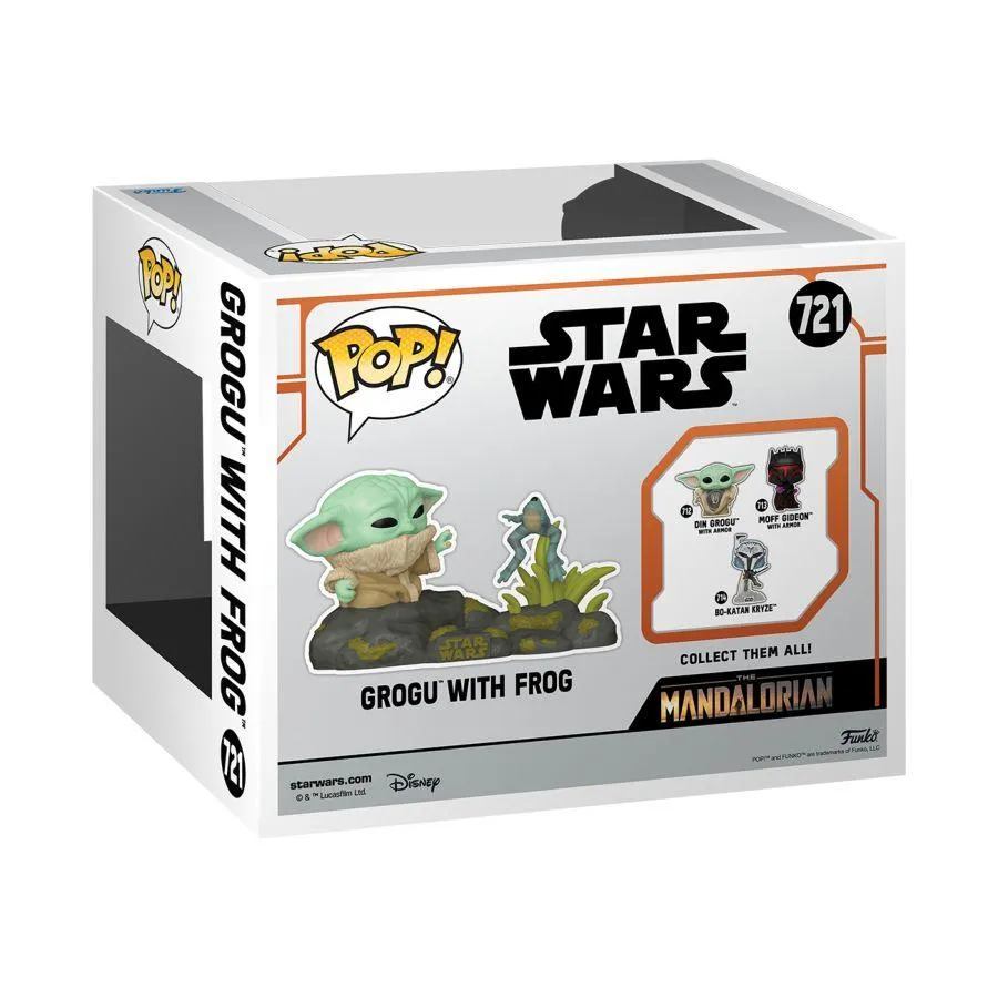 Star Wars - Din Grogu with Frog Pop! Deluxe - Image 4