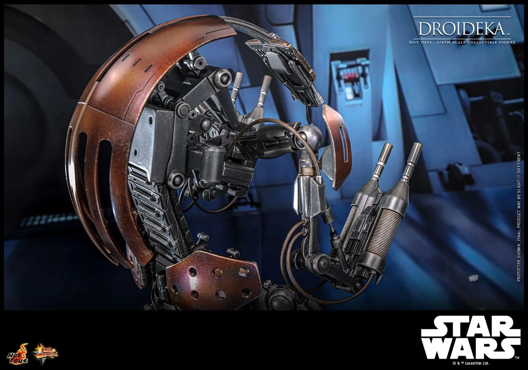 Star Wars Episode 1: The Phantom Menace - Droideka 1:6 Scale Collectable Action Figure - Image 4