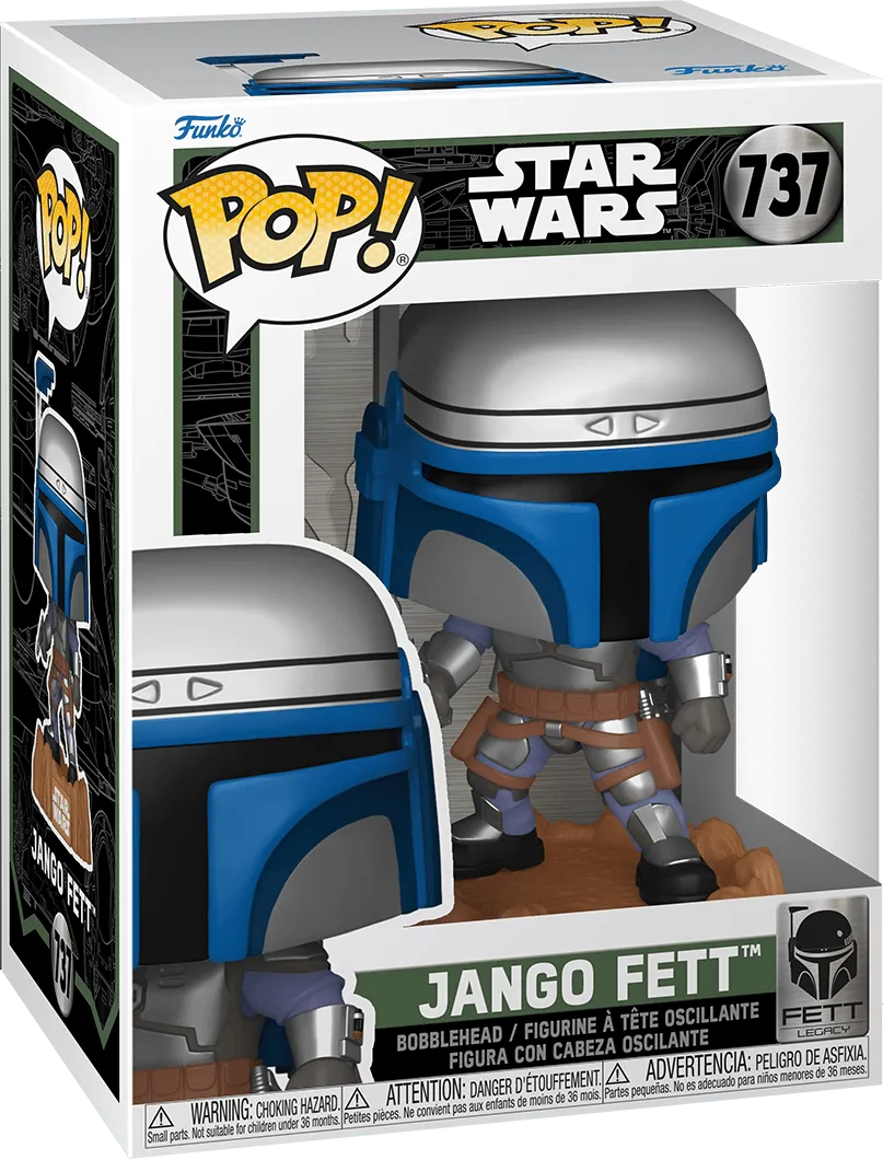 Star Wars: Fett Legacy - Jango Fett Pop! Vinyl - Image 3