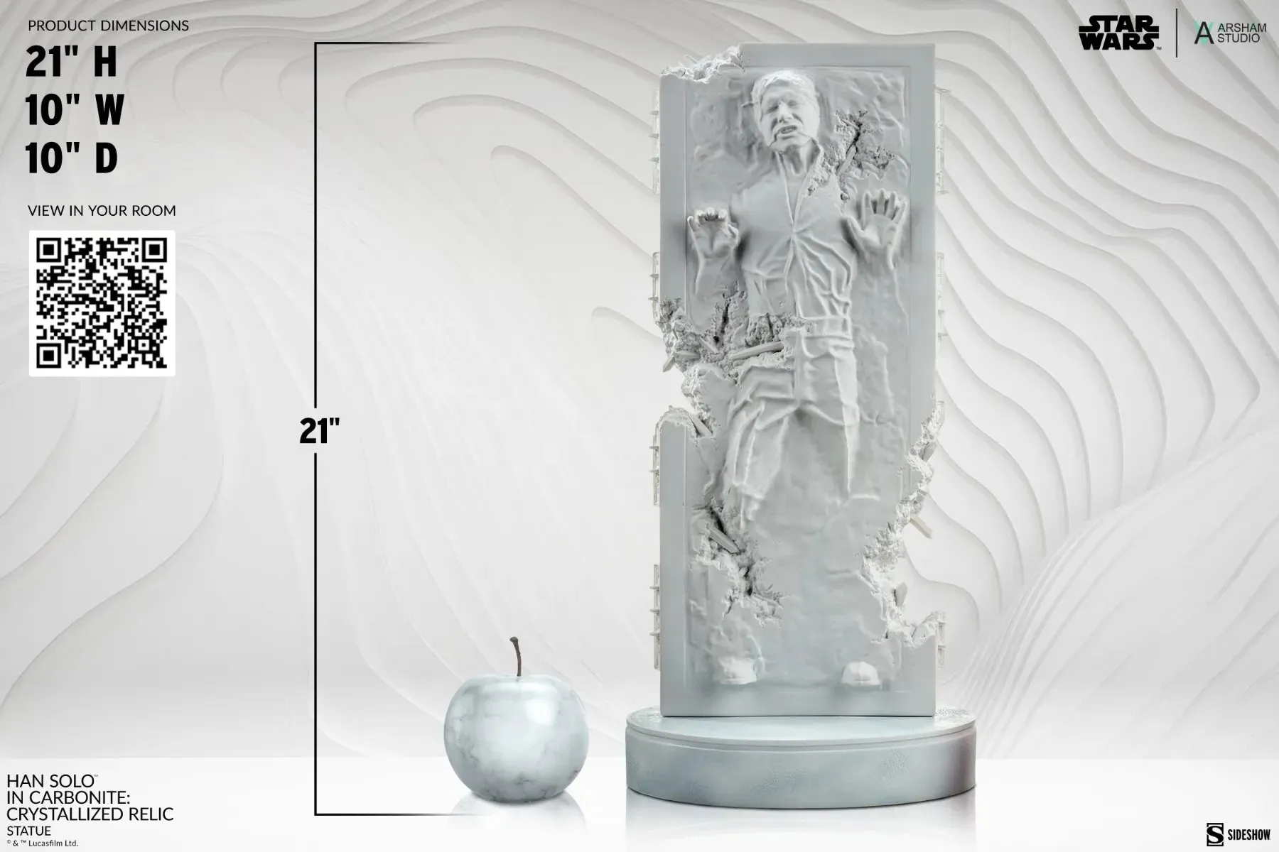 Star Wars - Han Solo in Carbonite Crystallised Relic - Image 5
