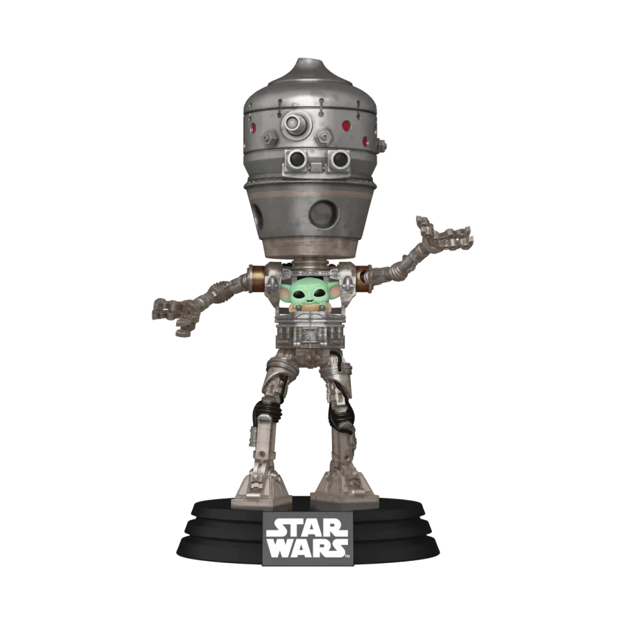 Star Wars - IG-12 with Grogu Pop! Deluxe - Image 2
