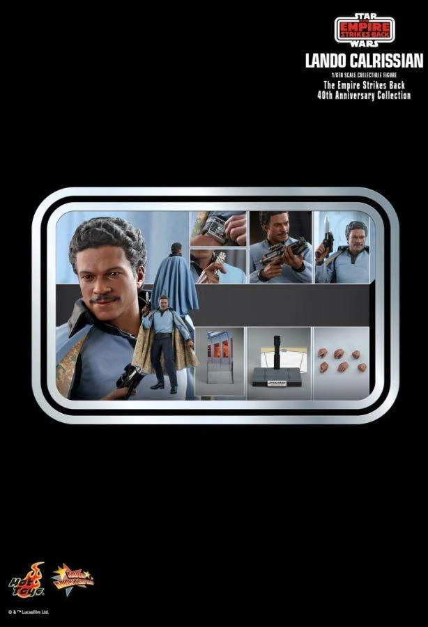 Star Wars - Lando Calrissian 40th Anniversary 1:6 Scale 12" Action Figure - Image 14