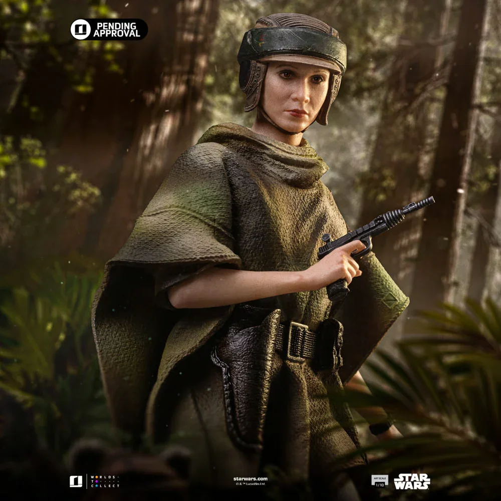 Star Wars - Leia and Wicket 1:10 Scale Statue - Image 4