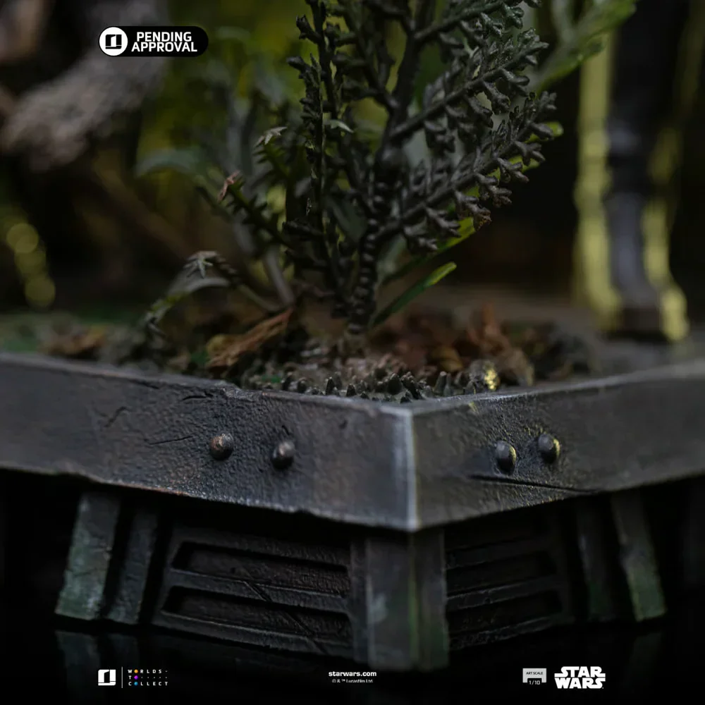 Star Wars - Leia and Wicket 1:10 Scale Statue - Image 8