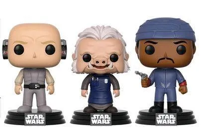 Star Wars - Lobot, Ugnaught, Bespin Guard US Exclusive Pop! Vinyl 3-Pack - Image 2
