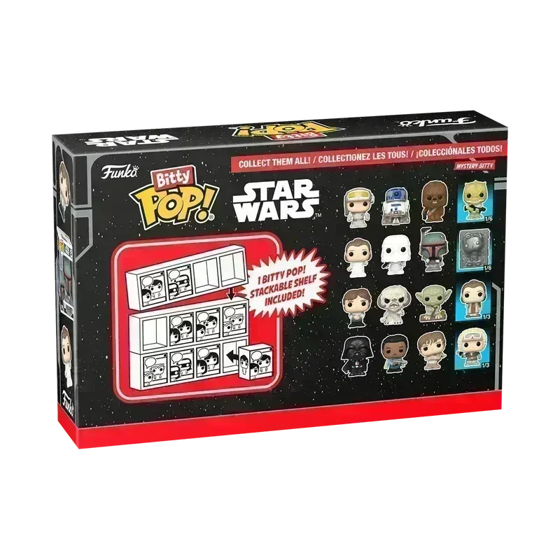 Star Wars - Luke Skywalker (Hoth) Bitty Pop! 4-Pack - Image 2