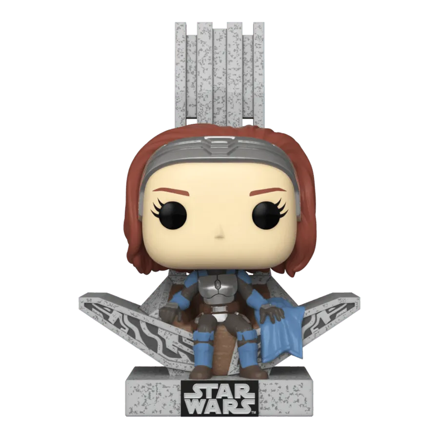 Star Wars: Mandalorian - Bo-Katan Kryze on Throne Pop! Vinyl Deluxe - Image 2