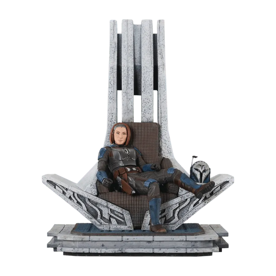 Star Wars: Mandalorian - Bo-Katan on Throne Statue