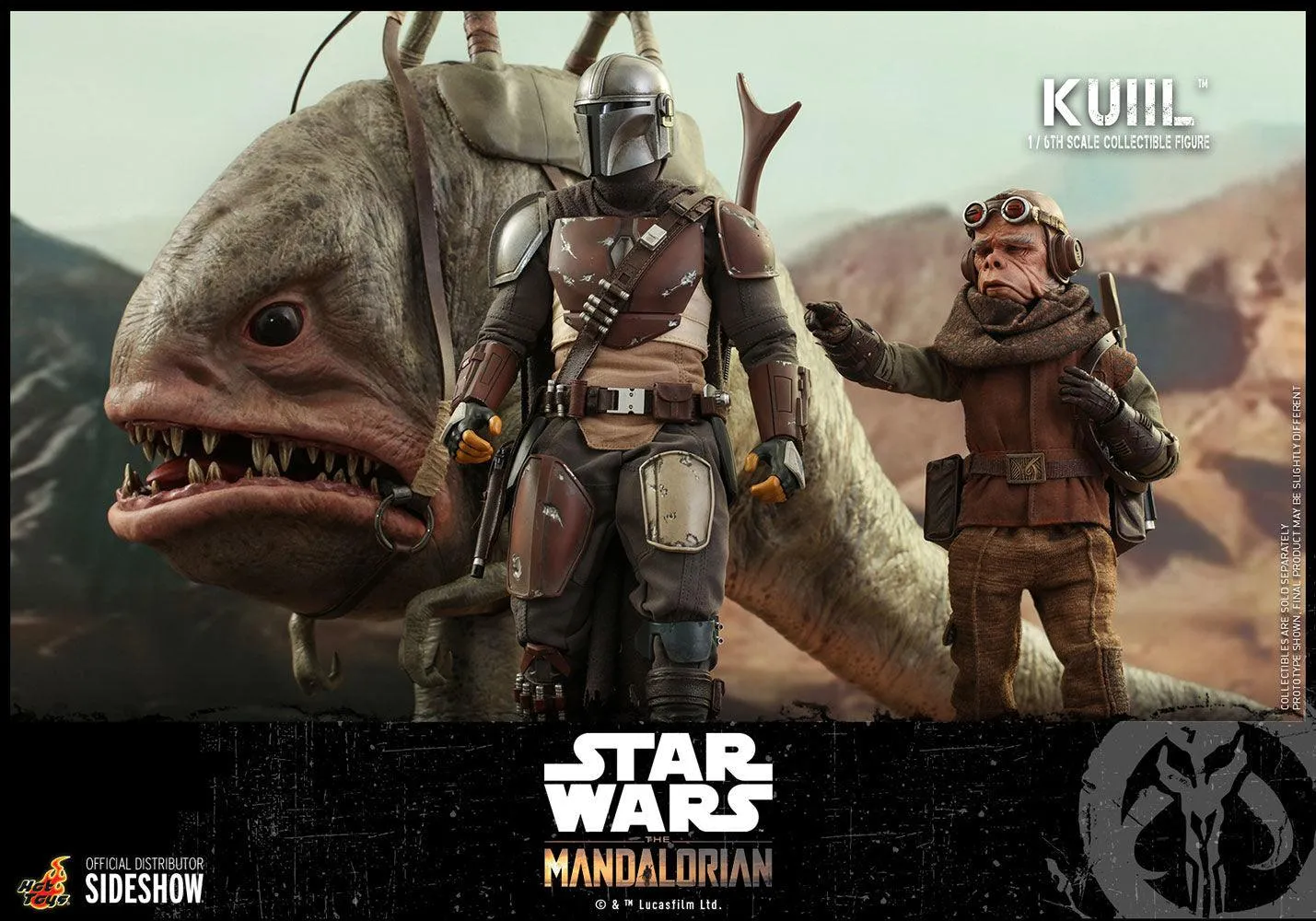 Star Wars: Mandalorian - Kuiil 1:6 Scale Action Figure - Image 8