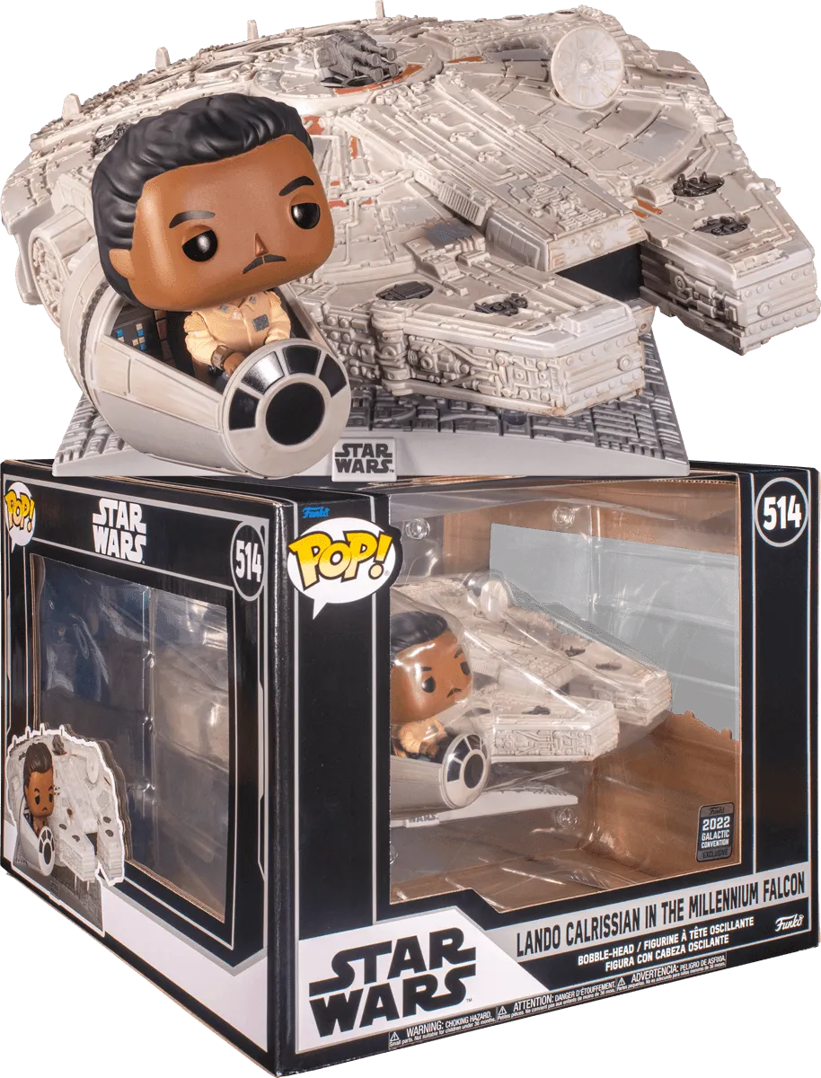 Star Wars - Millenium Falcon Lando Pop! Ride Star Wars Celebration 2022 [RS]