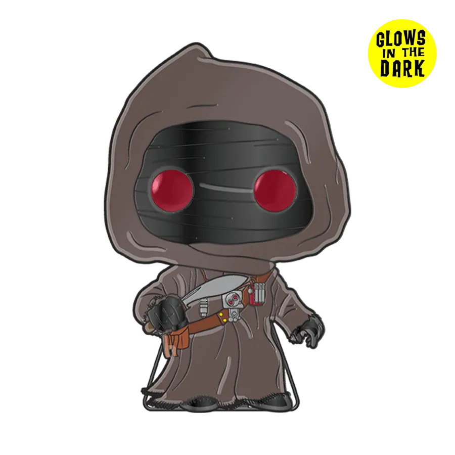 Star Wars - Offworld Jawa Glow Enamel Pop! Pin - Image 2