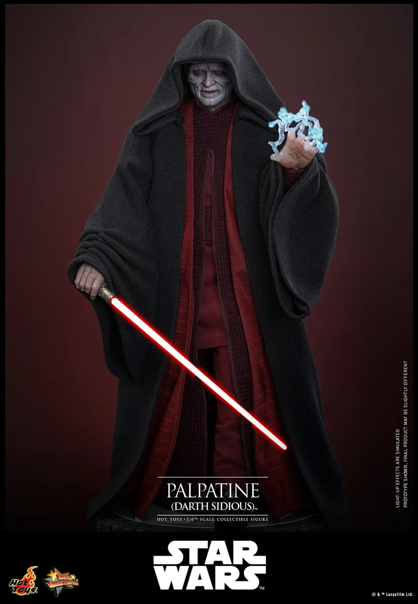 Star Wars - Palpatine (Darth Sidious) 1:6 Scale Collectable Action Figure - Image 5