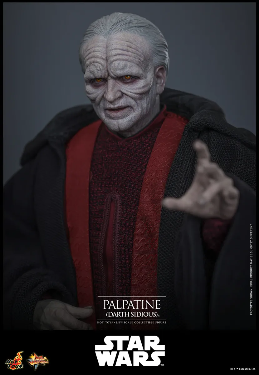 Star Wars - Palpatine (Darth Sidious) 1:6 Scale Collectable Action Figure - Image 9