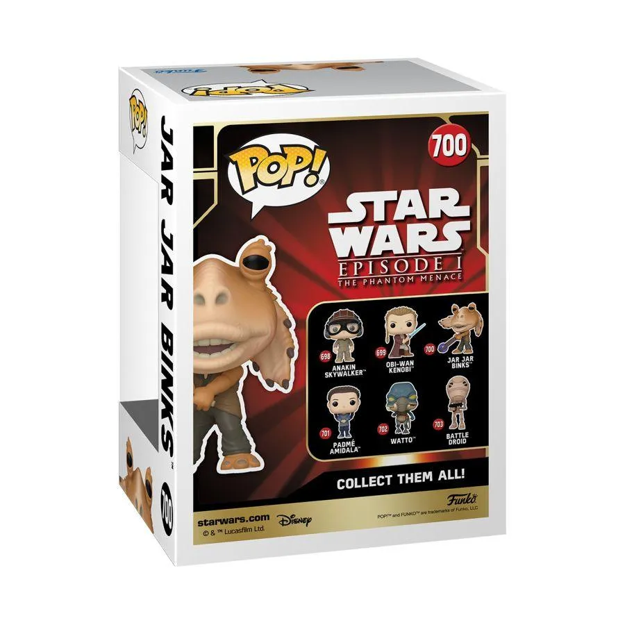 Star Wars: Phantom Menace 25th Anniversary - Jar Jar Binks Pop! Vinyl - Image 4