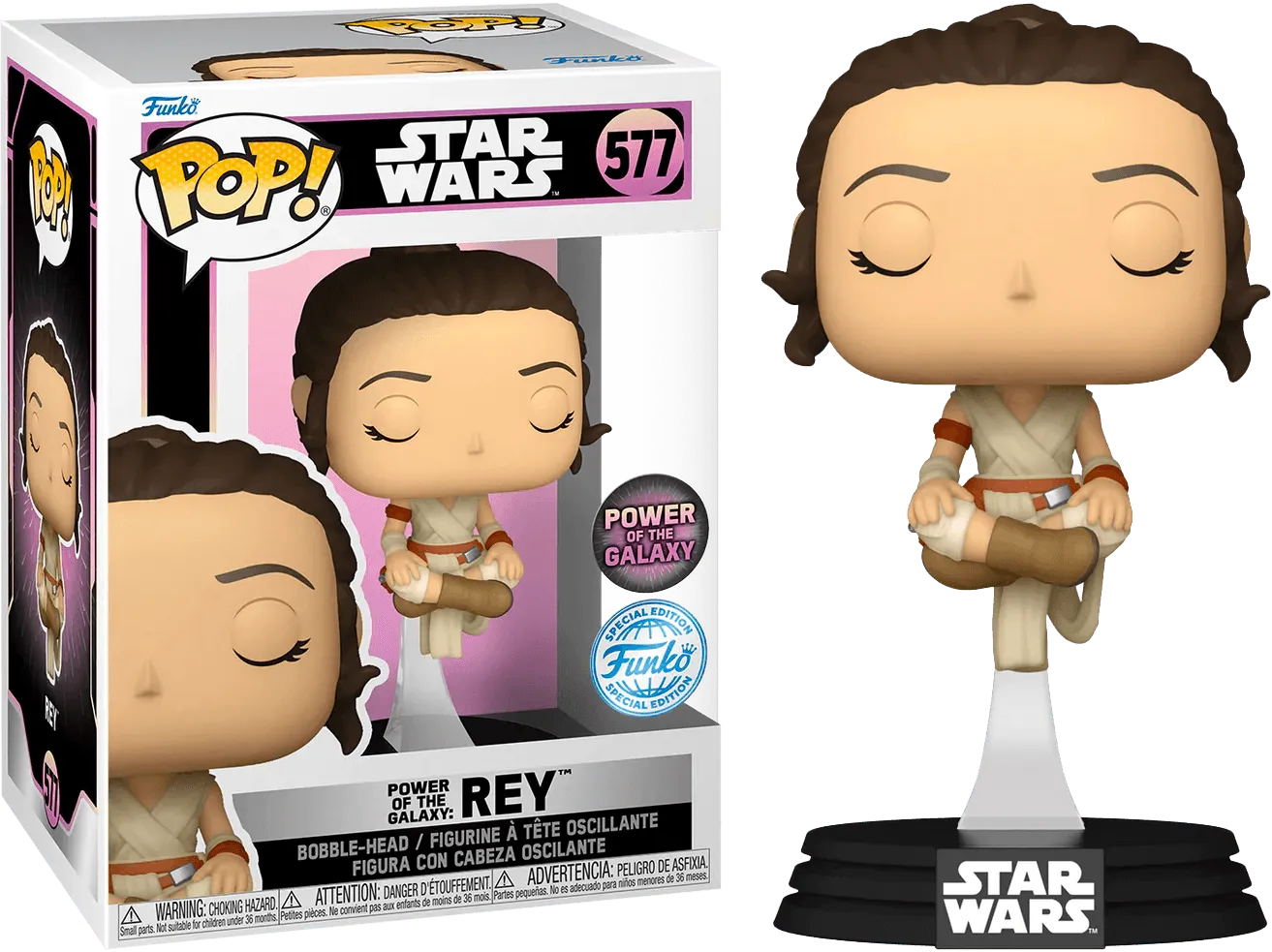 Star Wars - Power of the Galaxy Rey US Exclusive Pop! Vinyl [RS]