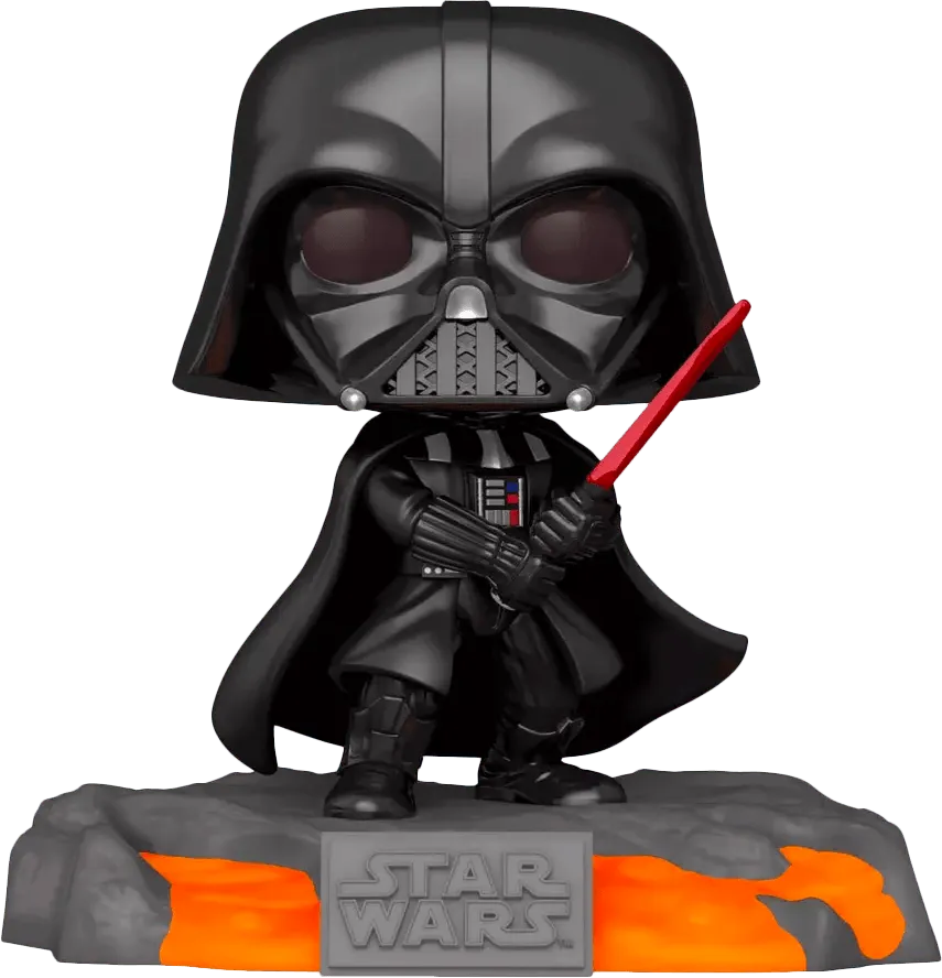 Star Wars - Red Saber Series Darth Vader Glow US Exclusive Deluxe Pop! Vinyl [RS] - Image 4