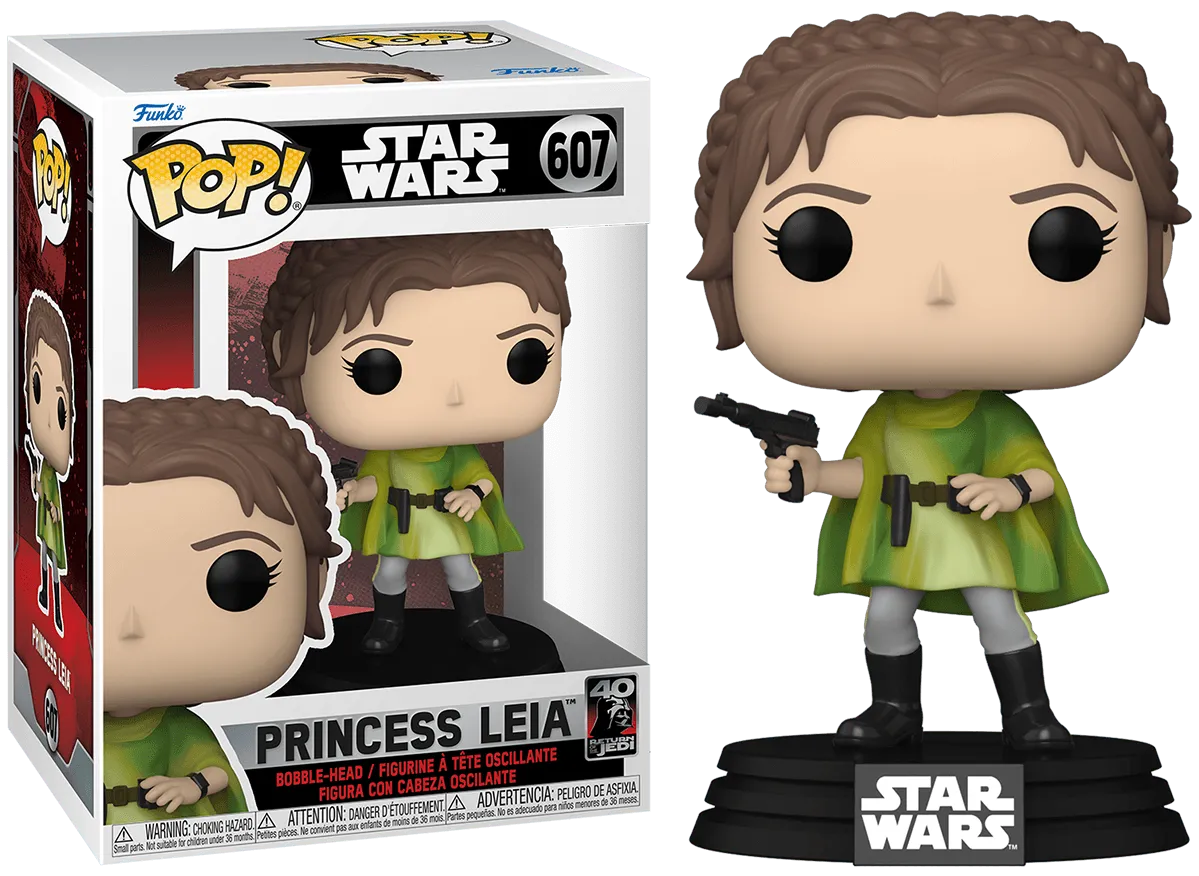 Star Wars: Return of the Jedi 40th Anniversary - Leia Bounty Hunter Pop! Vinyl
