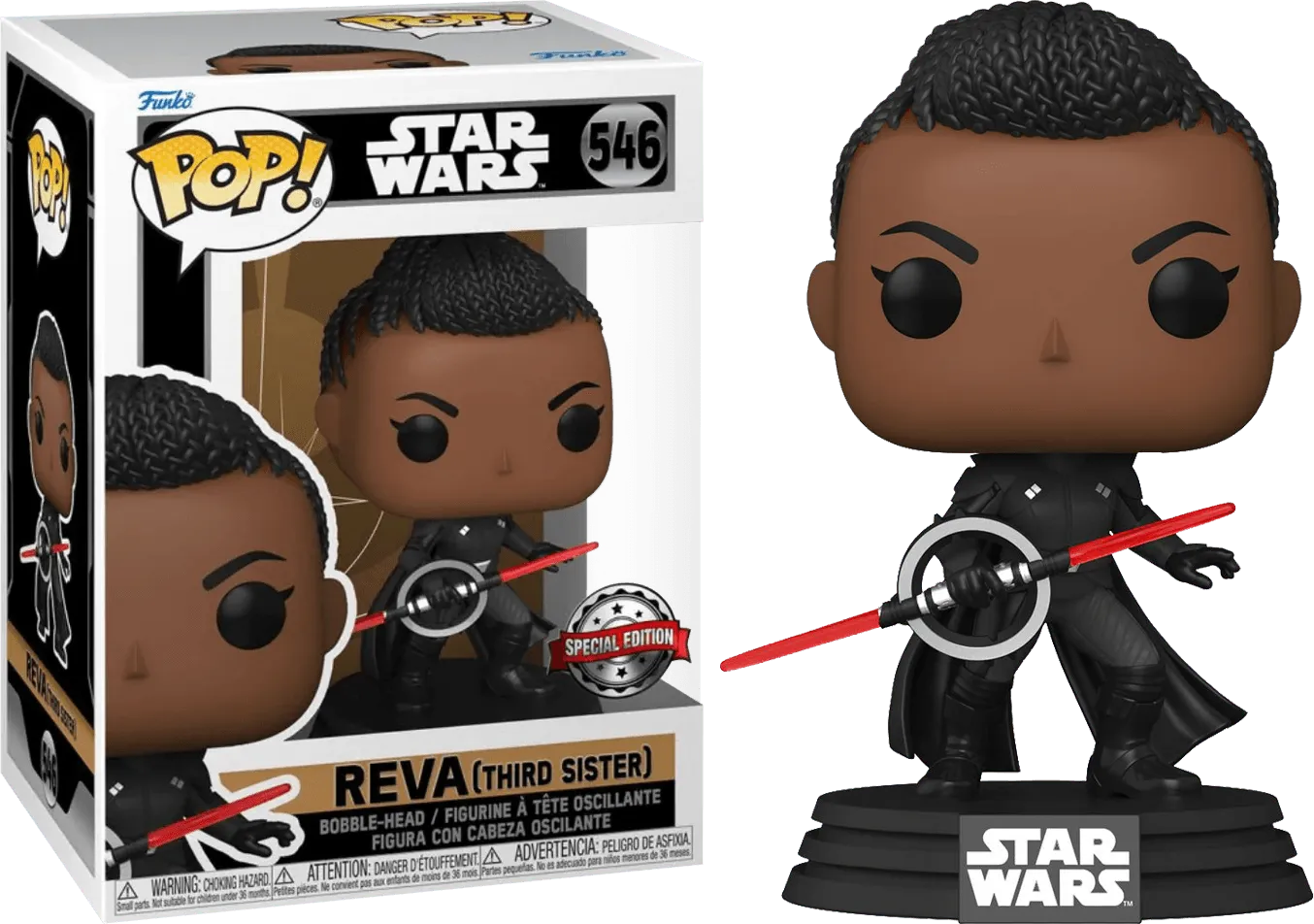 Star Wars - Reva (Third Sister) US Exclusive Pop! Vinyl [RS]