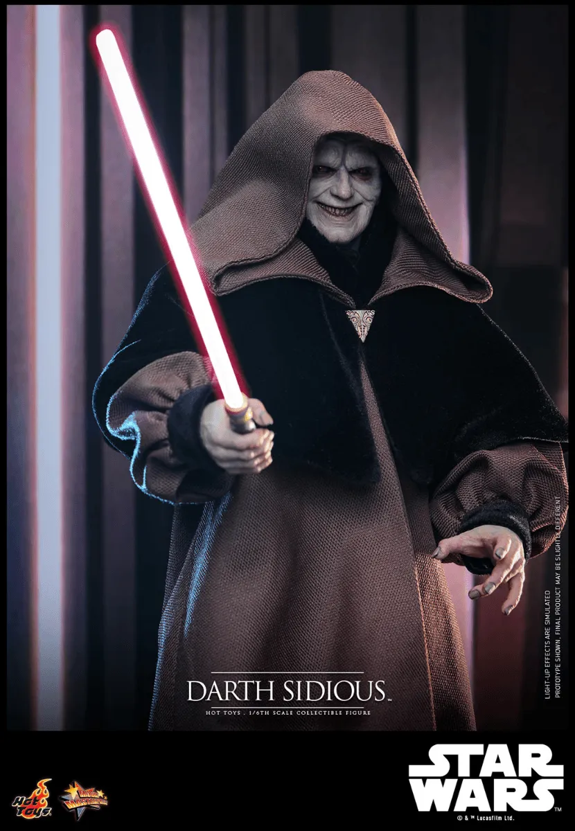 Star Wars: Revenge of the Sith - Darth Sidious 1:6 Scale Collectible Action Figure - Image 10