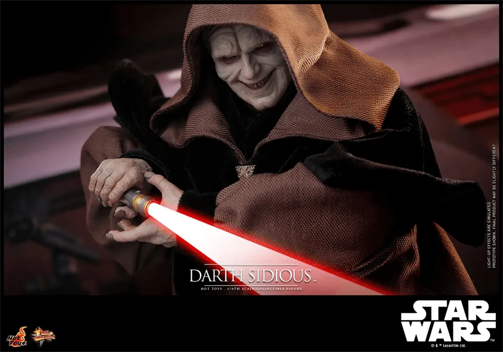 Star Wars: Revenge of the Sith - Darth Sidious 1:6 Scale Collectible Action Figure - Image 14