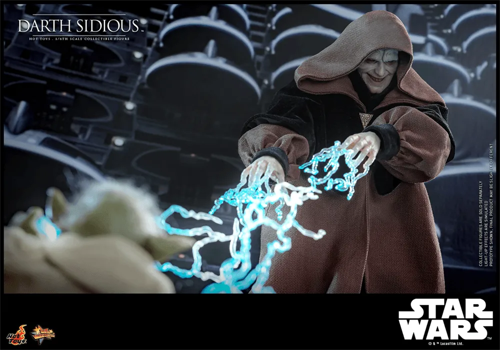 Star Wars: Revenge of the Sith - Darth Sidious 1:6 Scale Collectible Action Figure - Image 18