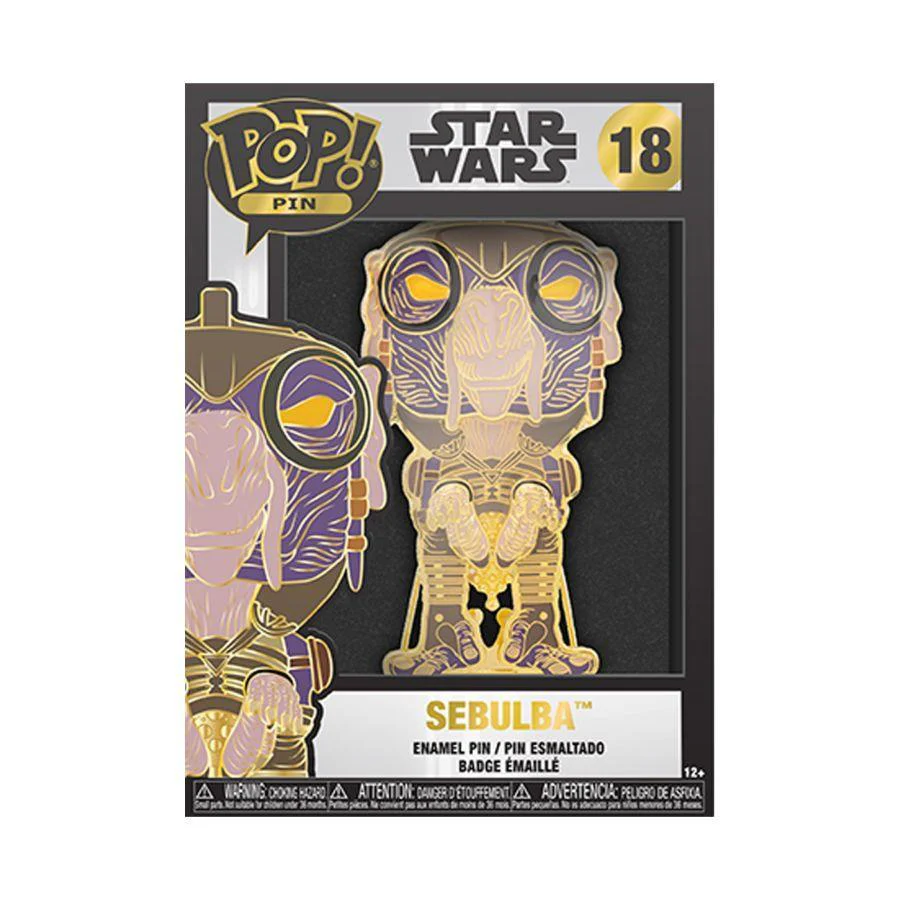 Star Wars - Sebulba 4" Pop! Enamel Pin - Image 3