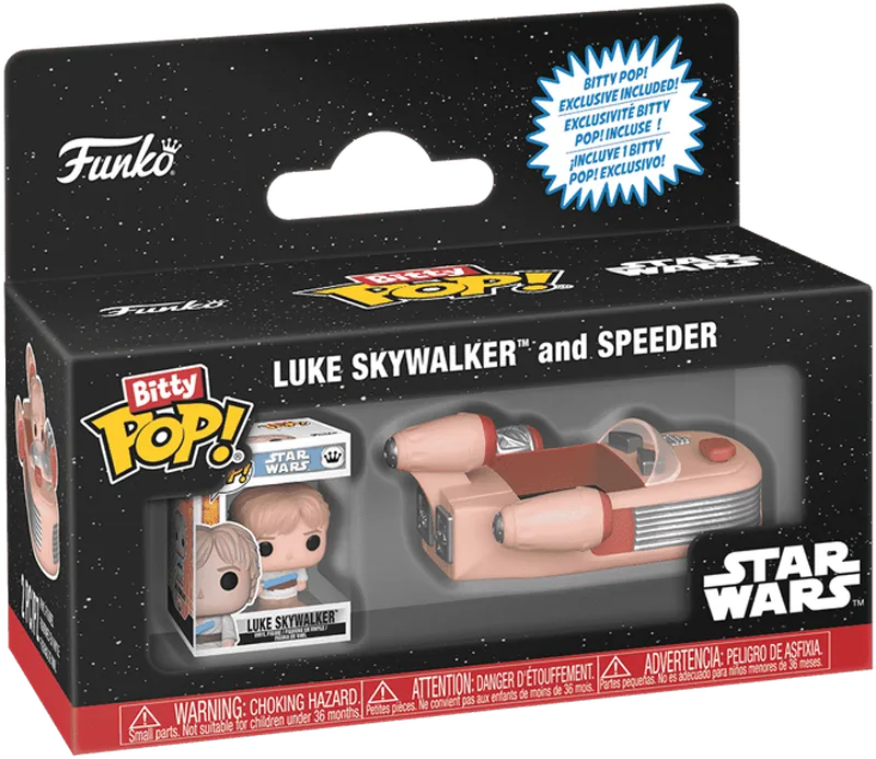 Star Wars - Speeder with Luke Bitty Pop! Ride - Image 2