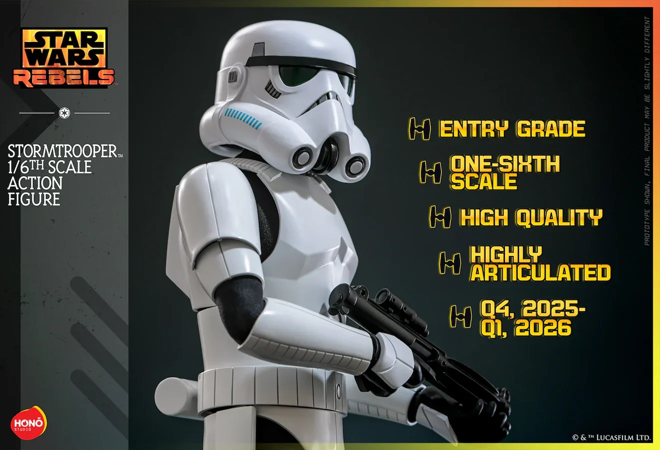 Star Wars - Stormtrooper (HONO Studios) 1:6 Scale Collectable Action Figure - Image 18